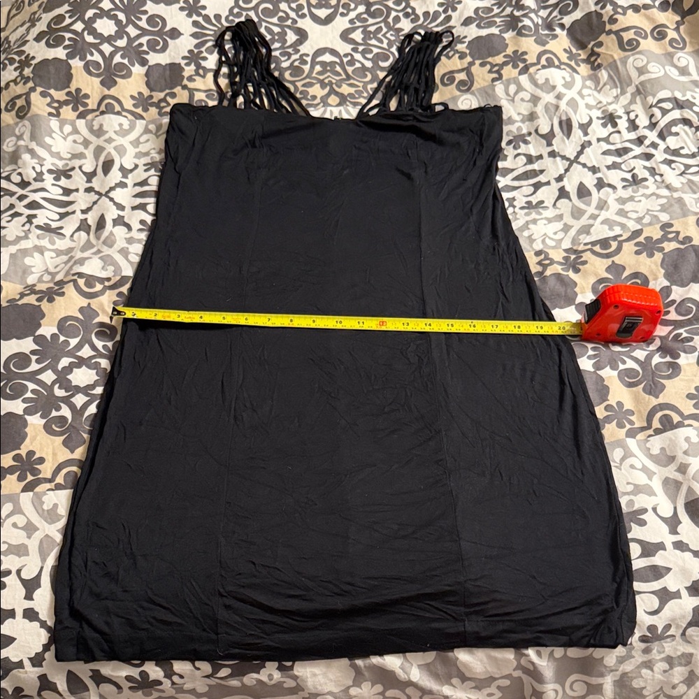 Elegant Black Women's Slip Dress